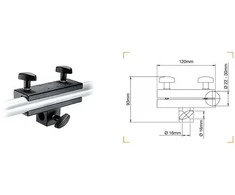 Manfrotto - Klamra do paneli 22-30mm