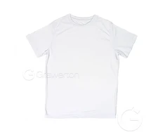 Marškinėliai - ARGO Sublima Unisex Dydis S Lengvas Audinys Baltas
