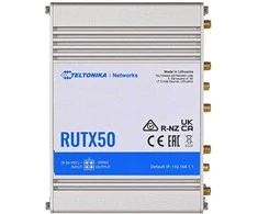 Maršrutizatorius Teltonika | INDUSTRIAL 5G ROUTER | RUTX50 | 802.11ac | 867 Mbit/s | 10/100/1000 Mbps Mbit/s | Ethernet LAN (RJ-45) jungtys 5 | Mesh Support Yes | MU-MiMO Yes | 5G | Antenna type Internal