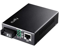 Cudy MC100GSB-40B network media converter 1000 Mbit/s Multi-mode, Single-mode Juodas