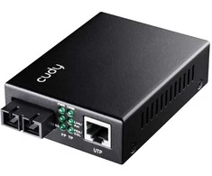 Cudy MC100SA-20 network media converter 100 Mbit/s 1310 nm Single-mode Juodas