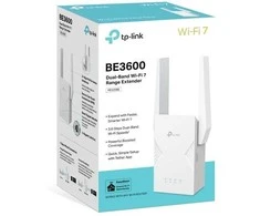 Maršrutizatorius Wi-Fi kartotuvas - TP-Link RE225BE Dual-Band Wi-Fi Extender (Wi-Fi 6, WPA2/WPA3, balta)