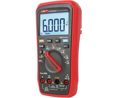Matuoklis - Uni-T UT15B MAX True RMS Skaitmeninis Multimetras 1000V 10A 60MΩ, Juoda/Raudona