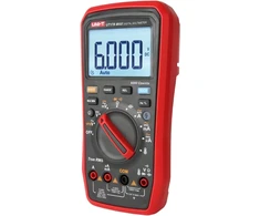 Matuoklis - Uni-T UT17B MAX True RMS Skaitmeninis Multimetras 6000 Skaičių Ekranas, Juoda