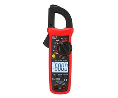 Matuoklis - UNI-T UT202F Skaitmeninis Įtampos Matuoklis 600A AC Srovė 600V Įtampa Juodas