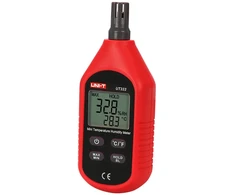 Matuoklis - UNI-T UT333 Skaitmeninis Temperatūros Ir Drėgmės Matuoklis, -10°C Iki 60°C, 0% Iki 100% RH