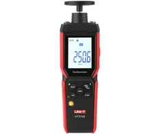Matuoklis - Uni-T UT372D Bluetooth Tachometras, RPM, Paviršiaus Greitis, Duomenų Registravimas, Juodas
