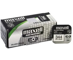 Maxell 344 (SR1136SW) baterijos 10 vnt.
