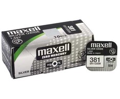 Maxell 381 (SR1120SW) baterijos 1 vnt.