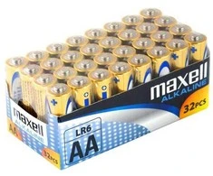 Alkalinė Baterija - Maxell LR06 AA 32 vnt. 1.5V
