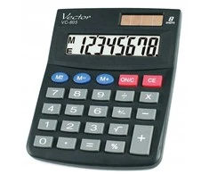 Men's Vector Vector VC-805 Office Calculator, juodas