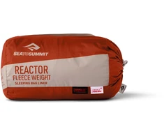 SEA TO SUMMIT Reactor Fleeceweight Liner Long sleeping bag liner, picante red
