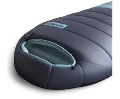 Husky DRAPE Down Sleeping Bag -20 °C, 85 × 220 cm, 1.25 kg, mėlynas