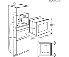 Mikrobangų Krosnelė - Electrolux LMS4253TMK 25L 900W Integruota Grilis Juoda