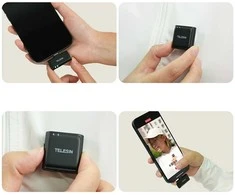TELESIN belaidis mikrofonas su kaklaraiščiu + išorinė baterija telefonams (USB-C)