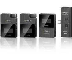 Mikrofonas - Comica BoomX-D UC2 dviejų kanalų belaidė garso įrašymo sistema