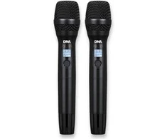 DNA Professional XMIC 2 - Wireless dual set: 2 x handheld microphones + receiver (518–542 MHz)