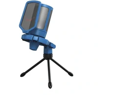 Mikrofonas - Fifine A6V USB Kondensatorinis Kardioidinis 16 bitų/44,1 kHz 60 Hz–18 kHz Mėlynas