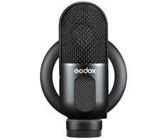 Mikrofonas - Godox UMic12 USB kondensatorinis kardioidinis su ausinių lizdu juodas