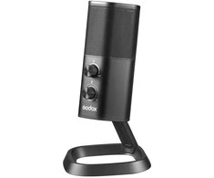 Mikrofonas - Godox UMic22 Dual Pattern USB Condenser 100m Range Juodas