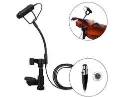 Mikrofonas - Kimafun CX200 Kondensatorinis Smuiko Mikrofonas Mini XLR 3-pin 40Hz-16kHz