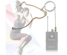 Mikrofonas KIMAFUN WP81 Vandeniui Atsparus Kondensatorinis Ausinės Mini XLR 4-Pin