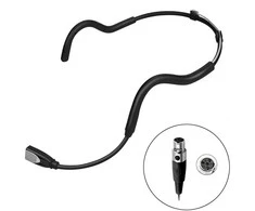 Mikrofonas - KIMAFUN WP88 Atsparus Vandeniui Ausinės Mini XLR 4-pin 110 cm Laidas
