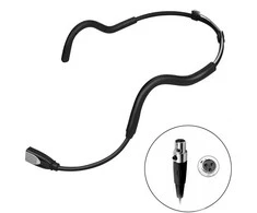 Mikrofonas - KIMAFUN WP88 Atsparus Vandeniui Ausinių Mikrofonas Mini XLR 3pin