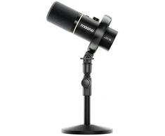 Mikrofonas - Maono PD200W Dinaminis Bevielis, USB, XLR, Triukšmo mažinimas Juodas