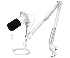 Maono Vision PD200XS mikrofonas (baltas)