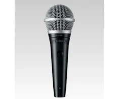 Mikrofonas - SHURE PGA48-XLR, Juodas, Kardioidinis, 70–15 000 Hz, 600 Ω, 4,6 M Laidas