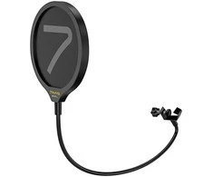 Mikrofono Priedas - 7ryms Pop Filtras Dvigubo Sluoksnio Nailono Tinklelis 13.5 cm