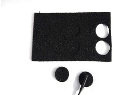Mikrofono priedas - Rycote Undercovers 30 vnt Juoda