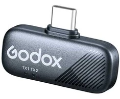 Mikrofono sistema - Godox Cube C Combo Kit2 2.4GHz belaidis, 40h baterija
