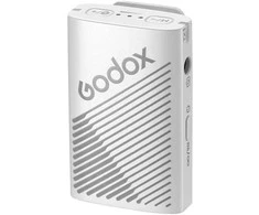 Mikrofono sistema - Godox Cube C Kit2 2 siųstuvai, 300m nuotolis, 24-bit audio balta