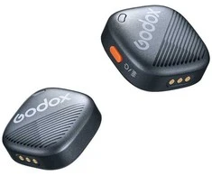 Mikrofono sistema - Godox Cube SC Kit2 48kHz/24bit 300m nuotolis Juodas