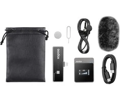 Mikrofono sistema - Godox MoveLink LT1 Wireless Lavalier, Lightning Connector