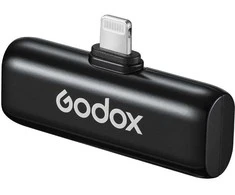 Mikrofono sistema - Godox WES1 KIT2 belaidis mikrofonas 200m nuotolis 24h baterija