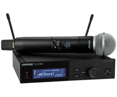 Shure SLXD24+E/58-G65 - digital wireless system with a handheld transmitter/microphone (470–606 MHz)