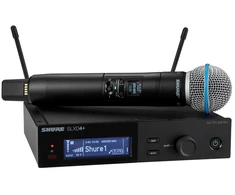 Shure SLXD24+E/B58-G65 - digital wireless system with a handheld transmitter/microphone (470–606 MHz)