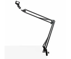Mikrofono Stovas - Rayyu Reguliuojama Rankena 70cm 3/8" Sriegis Juoda