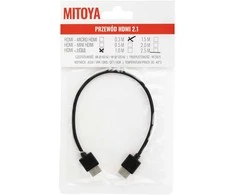 Mitoya HDMI Laidas - 30cm HDMI į Mini HDMI 8K 60Hz 4K 120Hz Auksu Padengtas