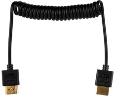 Mitoya HDMI Laidas - HDMI Laidas 50cm Spiralinis HDMI į Micro HDMI 8K 60Hz 4K 120Hz