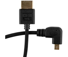 Mitoya HDMI Laidas - Micro HDMI 50cm Spiral 8K 60Hz 4K 120Hz Auksu Padengtas