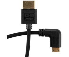 Mitoya HDMI Laidas - Spiralinis HDMI į Mini HDMI 50cm 48Gbps 8K 60Hz