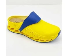 Mobilex Avalynė - Scholl Evoflex Klumpės 4 cm Kulno Aukštis Unisex Dydis 38 Geltona