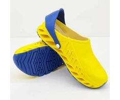 Mobilex Avalynė - Scholl Evoflex Klumpės 4 cm Kulno Aukštis Unisex Dydis 38 Geltona