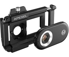 Mobilus Telefonas Mikroskopas - Apexel APL-MS200 200x Didinimas su LED Šviesa