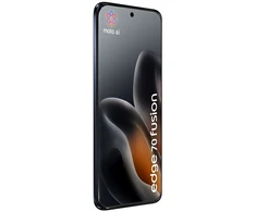„Motorola edge 70 fusion“ 17,2 cm (6,78 colio) dviejų SIM kortelių „Android 16.0“ 5G USB C tipo 12 GB 256 GB 7000 mAh Juodas