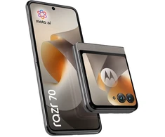 Mobilus Telefonas - Motorola Razr 70 6,9" 8 GB 256 GB 5G Dvi SIM Kortelės Hematito Rausva